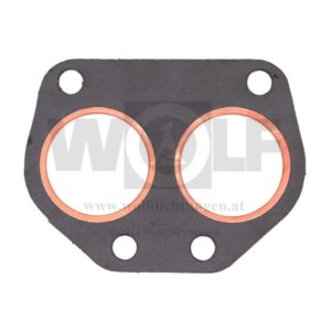 Auspuffkrümmer-Doppelflanschdichtung für Hanomag | F 45 | F 55 | F 65 | F 75 | D 141 | D 142 L 1/2 | D 142 R 3 | D 142 B | D 142 K