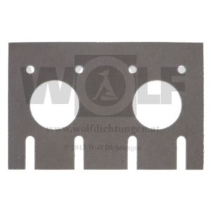 Ansaug-/Auspuffdichtung für Hanomag | K7 Serie B | Robust 800 | B8 Serie B | GR8 Serie B | D 941 K | D 941 R | D 941 B