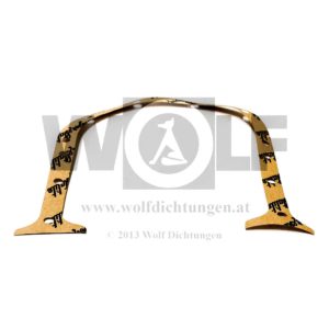 Gehäusedeckeldichtung hinten für Steyr 3 + 4 Zylinder | WD 313t | WD 313u | WD 413t | WD 413u || 185 | 185a | 280 | 280a