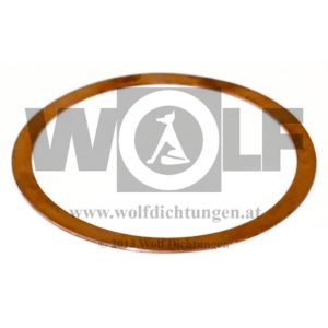 Zylinderkopfdichtung - CU weich 1,0 mm für Steyr | WD 113 / 213 / 313 / 413 || 80 / 84 / 86 / 180 / N180 / 182 / N182 / 185 / 280