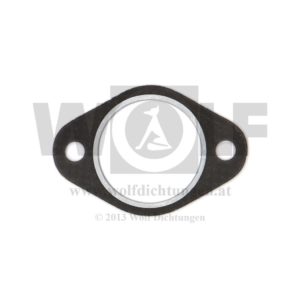 Auspuffkrümmer-Flanschdichtung für Henschel | 523 | 6 R 1315 | 524 | F/H 141 | F/H 151 | F/H 161 | F/H 191 | F/H 201 | F/H 221 | F/H 261 | F/H 320