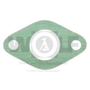 Flanschdichtung zwischen Vergaser und Abgaskrümmer für Mercedes 6 Zylinder | 290