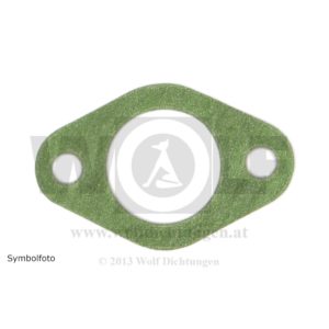 Wasserrohr-Flanschdichtung für IFA | 4 KVD 14,5 SRW | 4 VD 14,5 | 12 SRW