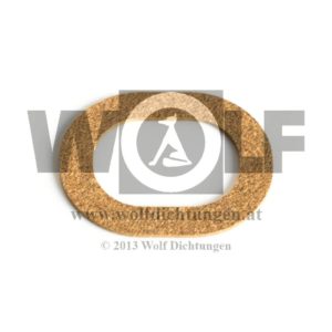 Wasserpumpendichtung + Wasserrohrdichtung seitlich rechts für Steyr - 6 Zylinder - 3 mm | PKW | Steyr XXX | 30 | 120 Super | 125 | 220