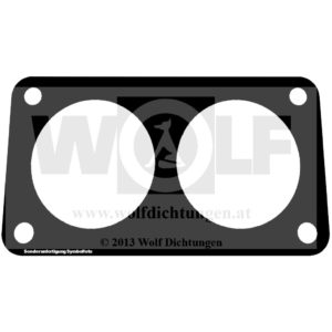 Vergaserdichtung Oberseite für Ferrari | 166