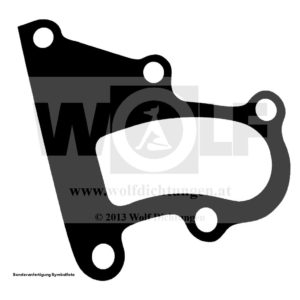 Wasserpumpendichtung hinten für Isuzu 3 Zylinder