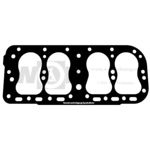 Zylinderkopfdichtung für Austro Fiat