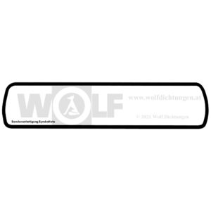 Ventildeckeldichtung für Austin Motor