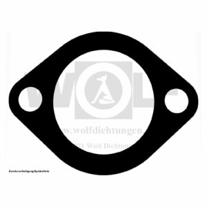 Auspuff-Flanschdichtung für Alvis | FWD 12-75 | FA