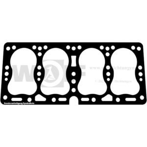 Zylinderkopfdichtung für Bernard Moteur | LO | 127