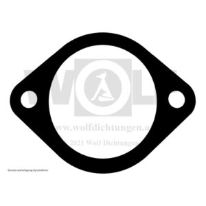 Auspuff-Flanschdichtung für Bugatti