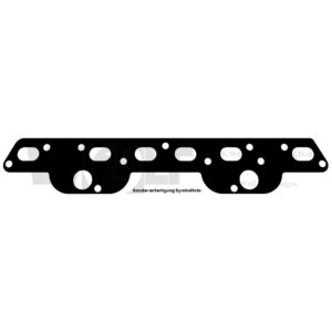 Auspuffkrümmerdichtung für Chrysler | B 70