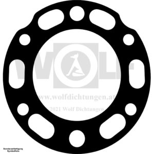 Zylinderkopfdichtung für Case | SFVC | Vierzon | 204 | Super