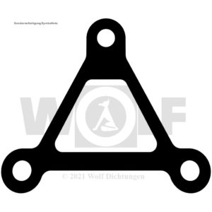 Ansaug-/Auspuffkümmerdichtung für Citroen | 11 CV