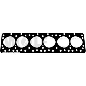 Zylinderkopfdichtung für Delahaye | 135