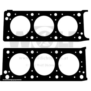 Zylinderkopfdichtung für Delorean