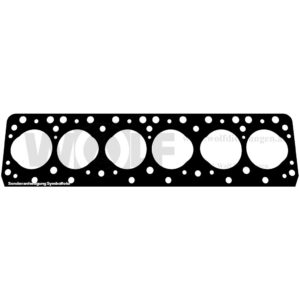 Zylinderkopfdichtung für Delahaye | 135