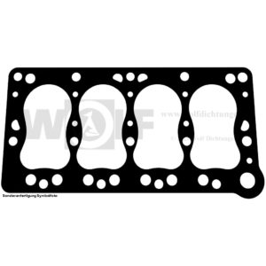 Zylinderkopfdichtung für Fiat | Topolino A