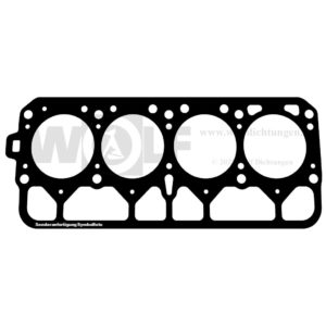 Zylinderkopfdichtung für Fiat | 124