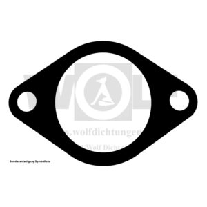 Auspuff-Flanschdichtung für IHC | H 90 C | DVT | 735 B