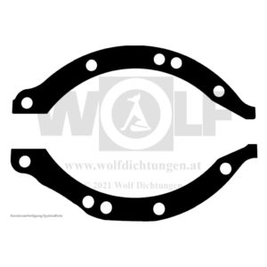 Kurbelgehäusedichtungen im Set für Fichtel & Sachs | D 400 L