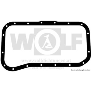 Ölwannendichtung für Fiat | 1600 | 1800 | 124