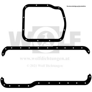 Ölwannendichtung für Fiat | 2300 S | Coupe
