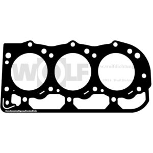 Zylinderkopfdichtung für Ford | 3000 | 6 X | 6 Y