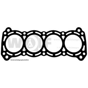 Zylinderkopfdichtung für Glas | 3000