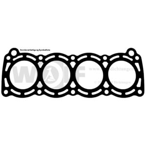 Zylinderkopfdichtung für Glas | 1700 | GT