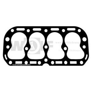 Zylinderkopfdichtung für Hanomag | Kurier | 11 K | 4 - 23 | 1931