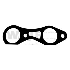 Auspuffkrümmerdichtung für Brough Superior | Hudson