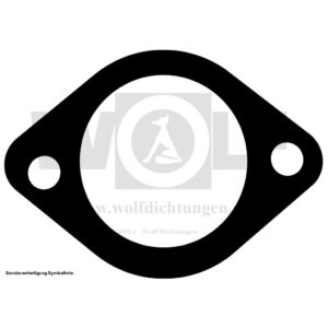 Auspuffkrümmer-Flanschdichtung für Huber | Super Four Midwest | 400 | M 1