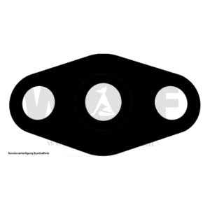 Wasserleitungs-Flanschdichtung klein für Hanomag | Barreiros | EP 1