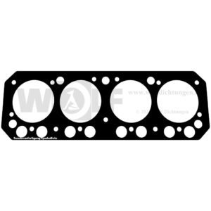 Zylinderkopfdichtung für Henschel