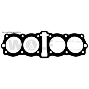 Zylinderfußdichtung für Honda 1,5 mm | 500