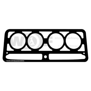 Zylinderkopfdichtung für Hanomag | 4 R | 20 B