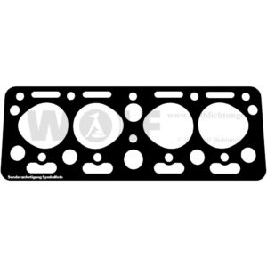 Zylinderkopfdichtung für Hotchkiss 4 Zylinder