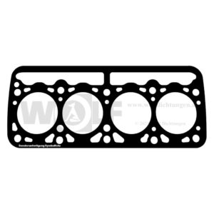 Zylinderkopfdichtung für Hanomag | Kurier | 2 | 0 - 301 L