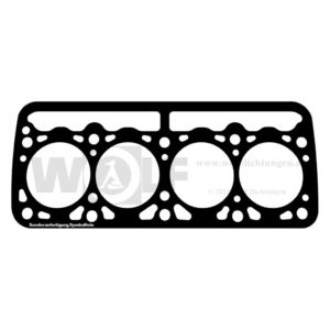 Zylinderkopfdichtung für Hanomag | Kurier | 2 | 0 - 301 L