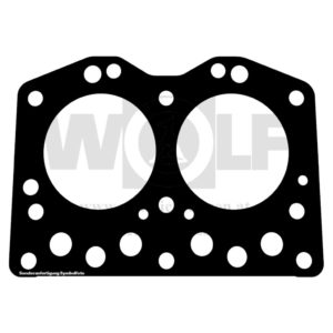 Zylinderkopfdichtung für Isuzu | 2 AA 1