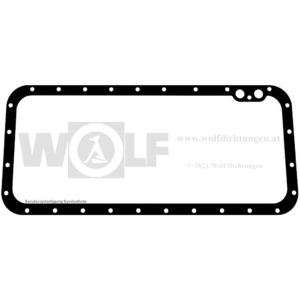 Ölwannendichtung für Jaguar | D-Type | E-Type