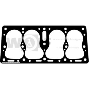 Zylinderkopfdichtung für Jeep