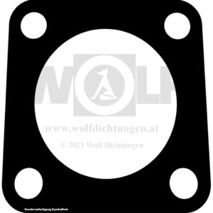 Kollektor-Auspuffkrümmerdichtung für Jaguar | D-Type