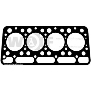 Zylinderkopfdichtung für Kubota