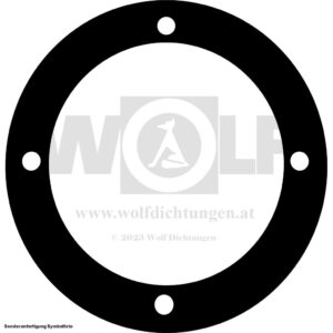 Flanschplattendichtung für Drehzahlregler für Lindner | S 14