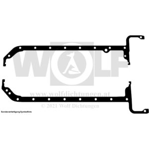 Ölwannendichtung links und rechts für Lancia | Astura