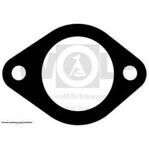 Flanschdichtung zu Auslass für Locomobile