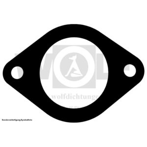 Auspuff-Flanschdichtung für Lagonda 6 Zylinder