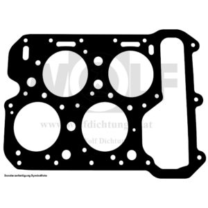 Zylinderkopfdichtung für Lancia | Fulvia | 1300